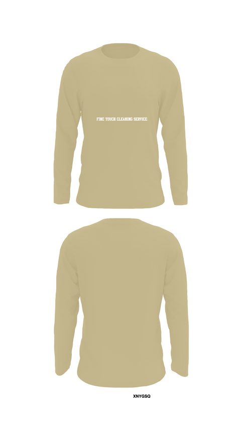 Long Sleeve Performance Shirt, Fine Touch Cleaning Service, , Teamtime, Team time, sublimation, custom sports apparel, team uniforms, spirit wear, spiritwear, sports uniforms, custom shirts, team store, custom team store, fundraiser sports, apparel fundraiser