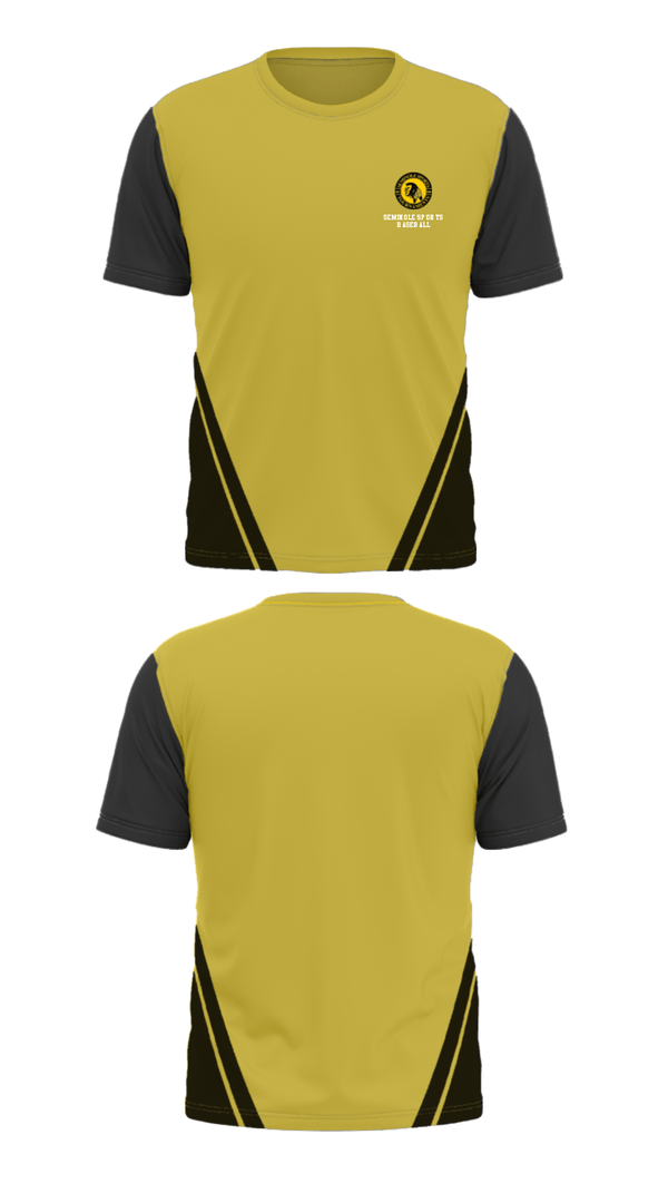 Short Sleeve Performance Shirt, Seminole Sports Baseball, Baseball, Teamtime, Team time, sublimation, custom sports apparel, team uniforms, spirit wear, spiritwear, sports uniforms, custom shirts, team store, custom team store, fundraiser sports, apparel fundraiser