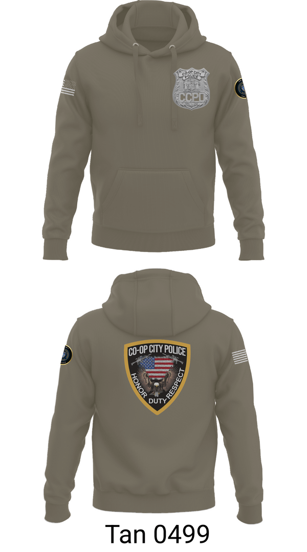 Hoodie, Co-op City Police Department, Police, Teamtime, Team time, sublimation, custom sports apparel, team uniforms, spirit wear, spiritwear, sports uniforms, custom shirts, team store, custom team store, fundraiser sports, apparel fundraiser