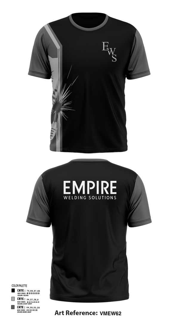 Short Sleeve Performance Shirt, Empire Welding Solutions, , Teamtime, Team time, sublimation, custom sports apparel, team uniforms, spirit wear, spiritwear, sports uniforms, custom shirts, team store, custom team store, fundraiser sports, apparel fundraiser