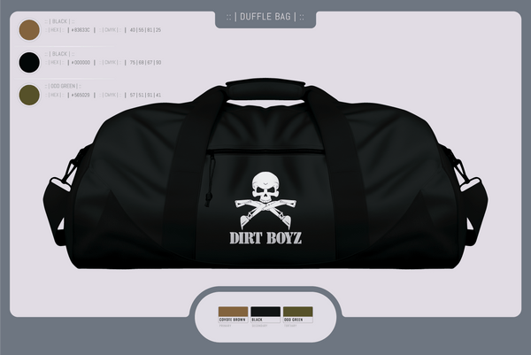 Duffle Bag, Dirt boyz, Air Force, Teamtime, Team time, sublimation, custom sports apparel, team uniforms, spirit wear, spiritwear, sports uniforms, custom shirts, team store, custom team store, fundraiser sports, apparel fundraiser