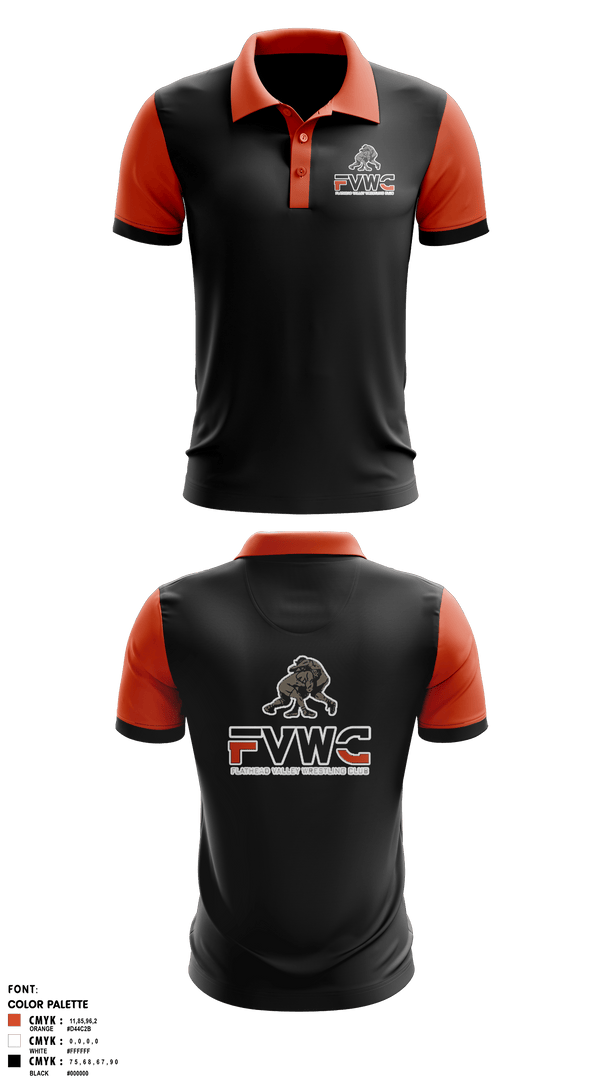 Short Sleeve Performance Polo, Flathead Valley Wrestling Club, Wrestling, Teamtime, Team time, sublimation, custom sports apparel, team uniforms, spirit wear, spiritwear, sports uniforms, custom shirts, team store, custom team store, fundraiser sports, apparel fundraiser