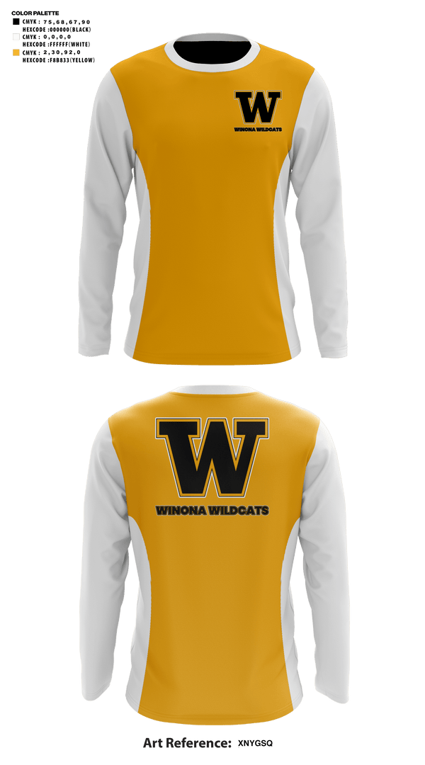 Long Sleeve Shooting Shirt, Winona Wildcats, Men's Basketball, Teamtime, Team time, sublimation, custom sports apparel, team uniforms, spirit wear, spiritwear, sports uniforms, custom shirts, team store, custom team store, fundraiser sports, apparel fundraiser
