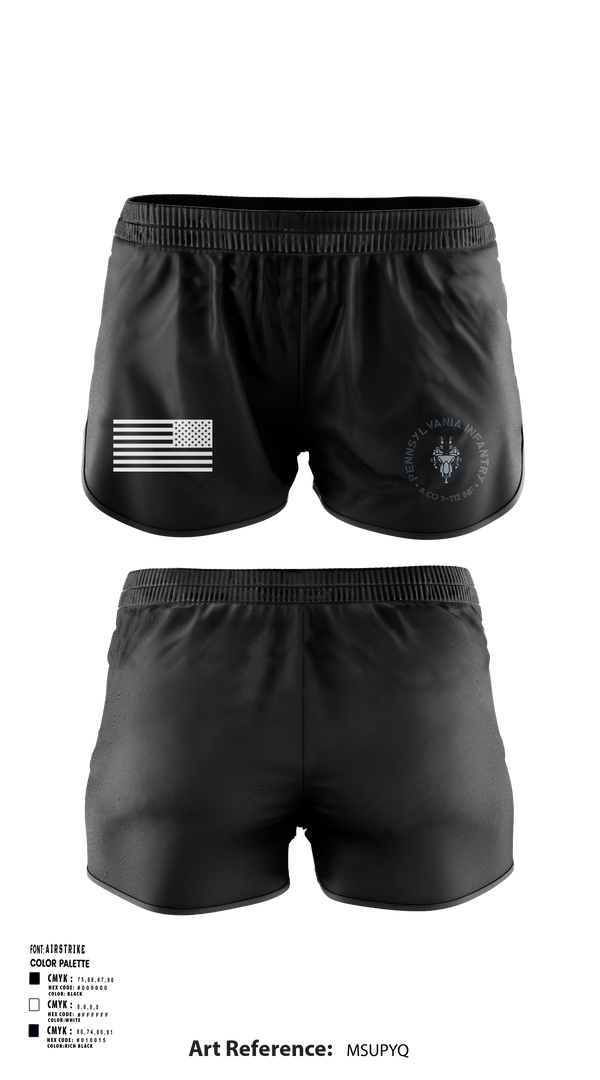Ranger Panties, 1-112 INF Assassins, , Teamtime, Team time, sublimation, custom sports apparel, team uniforms, spirit wear, spiritwear, sports uniforms, custom shirts, team store, custom team store, fundraiser sports, apparel fundraiser