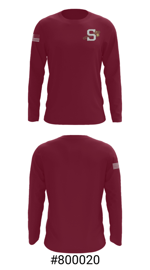 Long Sleeve Performance Shirt, Salem High School Baseball, Baseball, Teamtime, Team time, sublimation, custom sports apparel, team uniforms, spirit wear, spiritwear, sports uniforms, custom shirts, team store, custom team store, fundraiser sports, apparel fundraiser