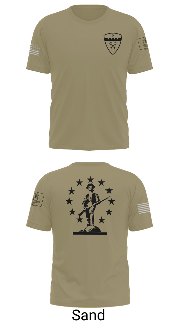 Old School Cotton Feel Shirt, 2nd Company Governor's Foot Guard, , Teamtime, Team time, sublimation, custom sports apparel, team uniforms, spirit wear, spiritwear, sports uniforms, custom shirts, team store, custom team store, fundraiser sports, apparel fundraiser