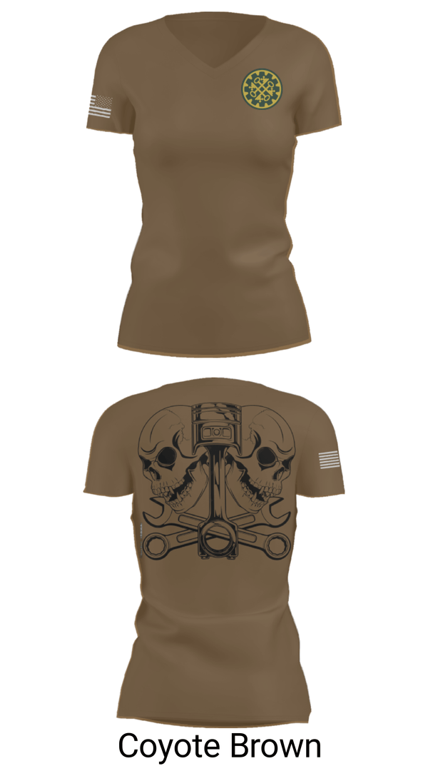 Womens Short Sleeve Vneck Shirt, 46th MP Co, Army, Teamtime, Team time, sublimation, custom sports apparel, team uniforms, spirit wear, spiritwear, sports uniforms, custom shirts, team store, custom team store, fundraiser sports, apparel fundraiser