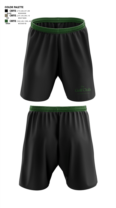 Athletic Shorts With Pockets, Back 9 Society, Golf, Teamtime, Team time, sublimation, custom sports apparel, team uniforms, spirit wear, spiritwear, sports uniforms, custom shirts, team store, custom team store, fundraiser sports, apparel fundraiser