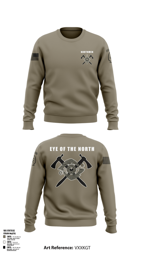 Crew Neck Sweatshirt, 92nd CA BN S2 65710083, Army, Teamtime, Team time, sublimation, custom sports apparel, team uniforms, spirit wear, spiritwear, sports uniforms, custom shirts, team store, custom team store, fundraiser sports, apparel fundraiser