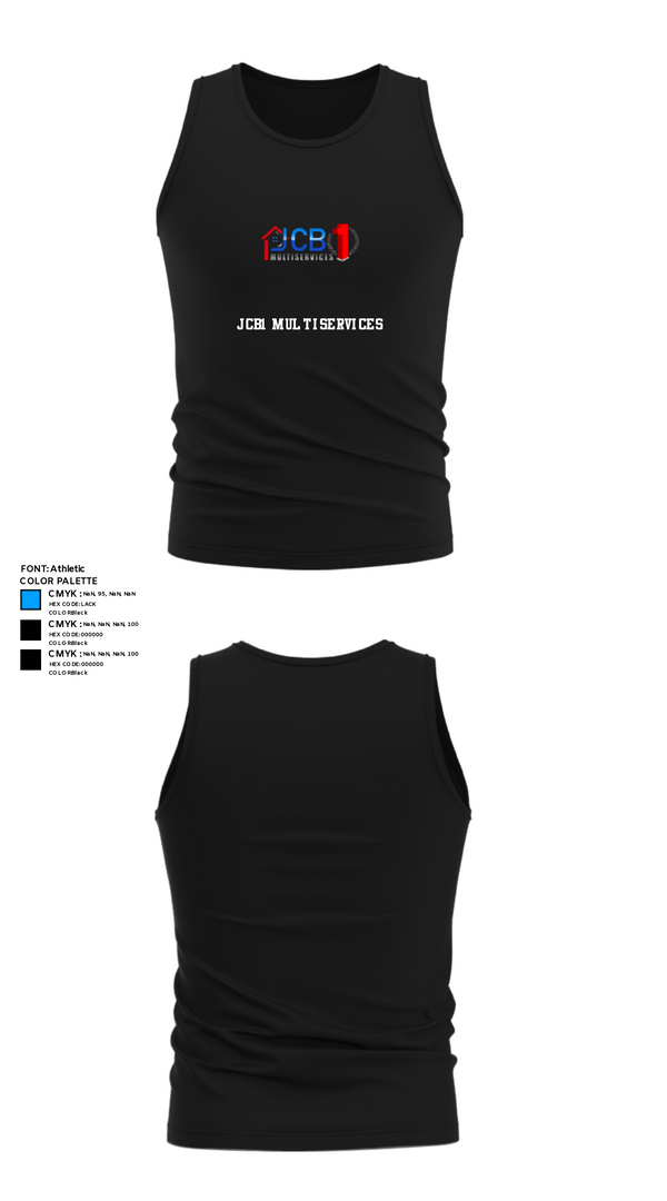 Tank Top, JCB1 Multiservices, , Teamtime, Team time, sublimation, custom sports apparel, team uniforms, spirit wear, spiritwear, sports uniforms, custom shirts, team store, custom team store, fundraiser sports, apparel fundraiser