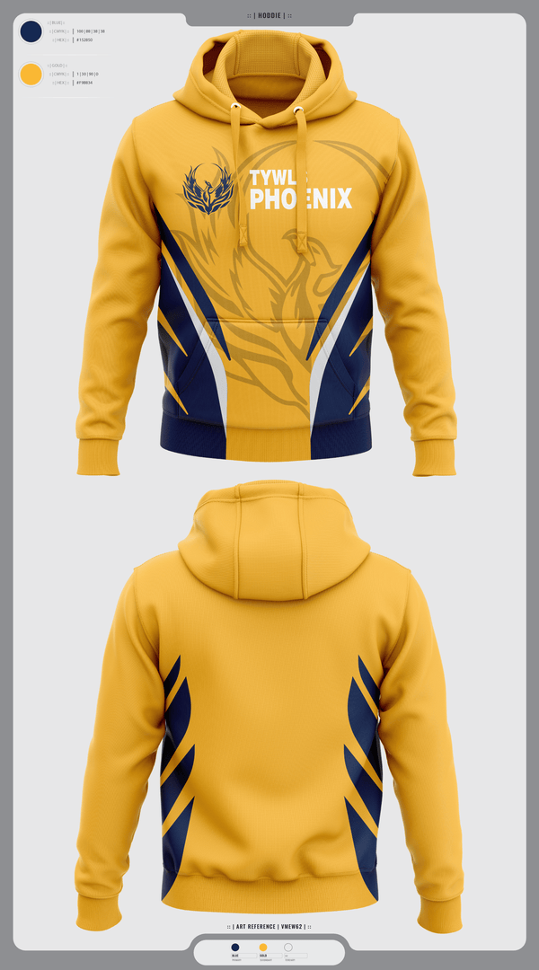 Hoodie, TYWLS Phoenix, Spirit Store, Teamtime, Team time, sublimation, custom sports apparel, team uniforms, spirit wear, spiritwear, sports uniforms, custom shirts, team store, custom team store, fundraiser sports, apparel fundraiser