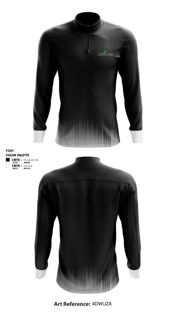 Quarter Zip Jacket, SalesLeap, , Teamtime, Team time, sublimation, custom sports apparel, team uniforms, spirit wear, spiritwear, sports uniforms, custom shirts, team store, custom team store, fundraiser sports, apparel fundraiser