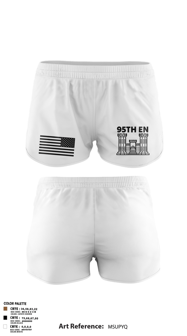 Ranger Panties, 95TH EN, Army, Teamtime, Team time, sublimation, custom sports apparel, team uniforms, spirit wear, spiritwear, sports uniforms, custom shirts, team store, custom team store, fundraiser sports, apparel fundraiser