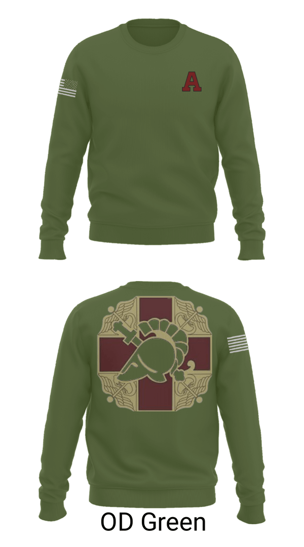 Crew Neck Sweatshirt, US MEDDAC, Army, Teamtime, Team time, sublimation, custom sports apparel, team uniforms, spirit wear, spiritwear, sports uniforms, custom shirts, team store, custom team store, fundraiser sports, apparel fundraiser