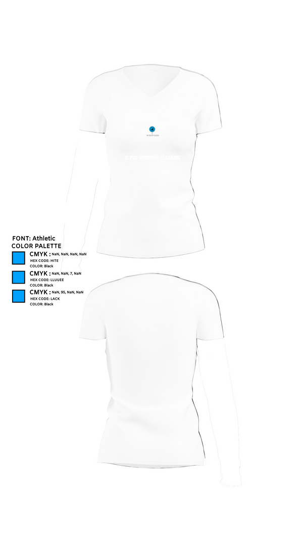Womens Short Sleeve Vneck Shirt, Ji pro Windows cleaning, , Teamtime, Team time, sublimation, custom sports apparel, team uniforms, spirit wear, spiritwear, sports uniforms, custom shirts, team store, custom team store, fundraiser sports, apparel fundraiser