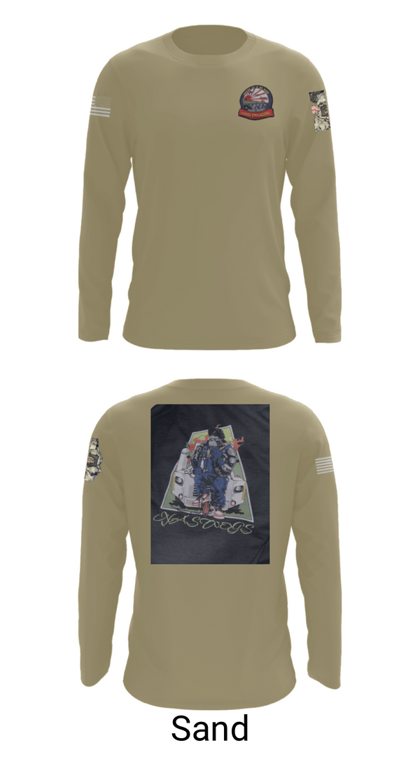 Long Sleeve Performance Shirt, AIMD IWAKUNI, Navy, Teamtime, Team time, sublimation, custom sports apparel, team uniforms, spirit wear, spiritwear, sports uniforms, custom shirts, team store, custom team store, fundraiser sports, apparel fundraiser