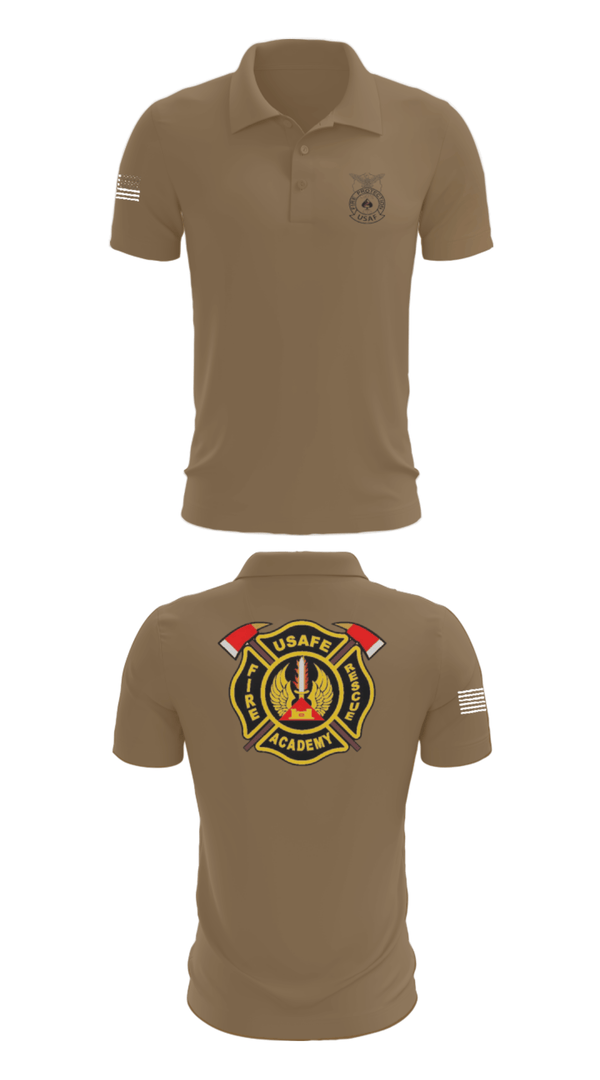 Short Sleeve Performance Polo, 435th CTS, Air Force, Teamtime, Team time, sublimation, custom sports apparel, team uniforms, spirit wear, spiritwear, sports uniforms, custom shirts, team store, custom team store, fundraiser sports, apparel fundraiser