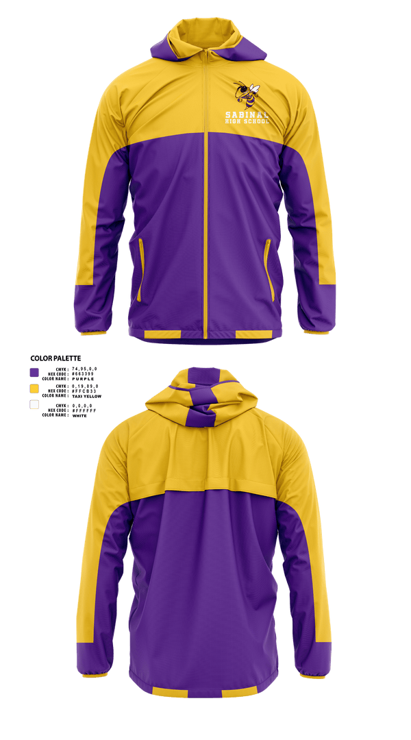 Windbreaker, Sabinal High School Basketball, Men's Basketball, Teamtime, Team time, sublimation, custom sports apparel, team uniforms, spirit wear, spiritwear, sports uniforms, custom shirts, team store, custom team store, fundraiser sports, apparel fundraiser