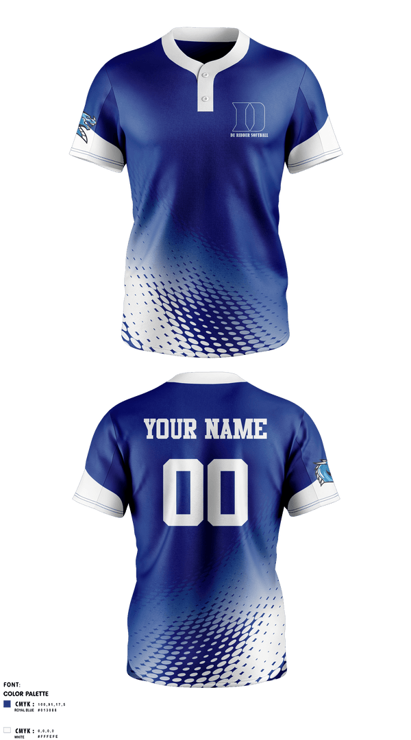 Two Button Softball Jersey, De Ridder High School Softball, Softball, Teamtime, Team time, sublimation, custom sports apparel, team uniforms, spirit wear, spiritwear, sports uniforms, custom shirts, team store, custom team store, fundraiser sports, apparel fundraiser