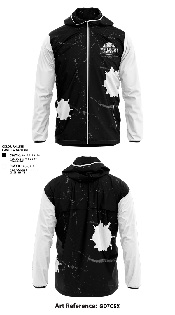 Windbreaker, WCSA, Softball, Teamtime, Team time, sublimation, custom sports apparel, team uniforms, spirit wear, spiritwear, sports uniforms, custom shirts, team store, custom team store, fundraiser sports, apparel fundraiser