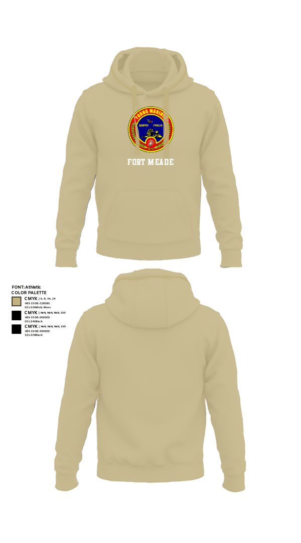 Hoodie, Fort meade, Marines, Teamtime, Team time, sublimation, custom sports apparel, team uniforms, spirit wear, spiritwear, sports uniforms, custom shirts, team store, custom team store, fundraiser sports, apparel fundraiser