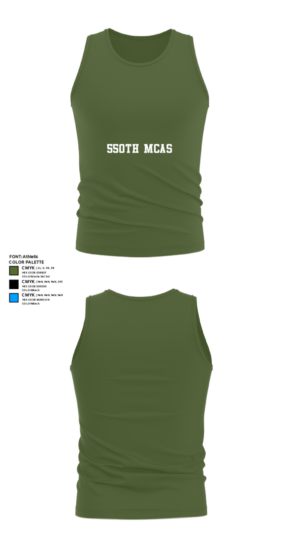 Tank Top, 550TH MCAS, , Teamtime, Team time, sublimation, custom sports apparel, team uniforms, spirit wear, spiritwear, sports uniforms, custom shirts, team store, custom team store, fundraiser sports, apparel fundraiser