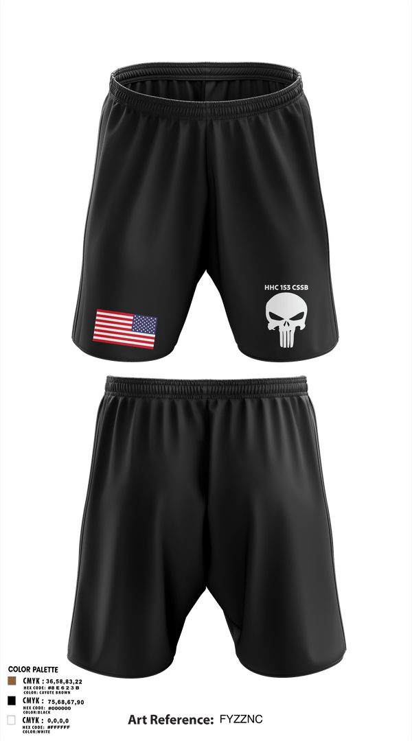 Athletic Shorts With Pockets, HHC 153 CSSB, National Guard, Teamtime, Team time, sublimation, custom sports apparel, team uniforms, spirit wear, spiritwear, sports uniforms, custom shirts, team store, custom team store, fundraiser sports, apparel fundraiser