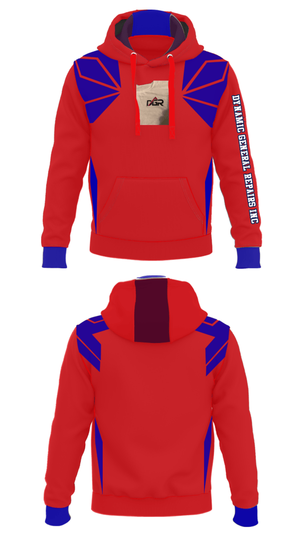 Hoodie, Dynamic General Repairs Inc, , Teamtime, Team time, sublimation, custom sports apparel, team uniforms, spirit wear, spiritwear, sports uniforms, custom shirts, team store, custom team store, fundraiser sports, apparel fundraiser