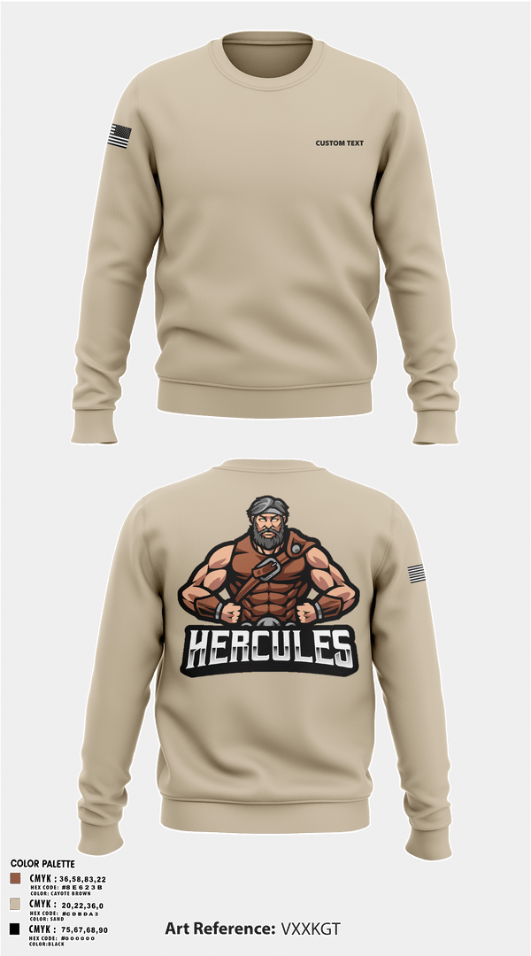 Crew Neck Sweatshirt, HHC, 710BSB, , Teamtime, Team time, sublimation, custom sports apparel, team uniforms, spirit wear, spiritwear, sports uniforms, custom shirts, team store, custom team store, fundraiser sports, apparel fundraiser