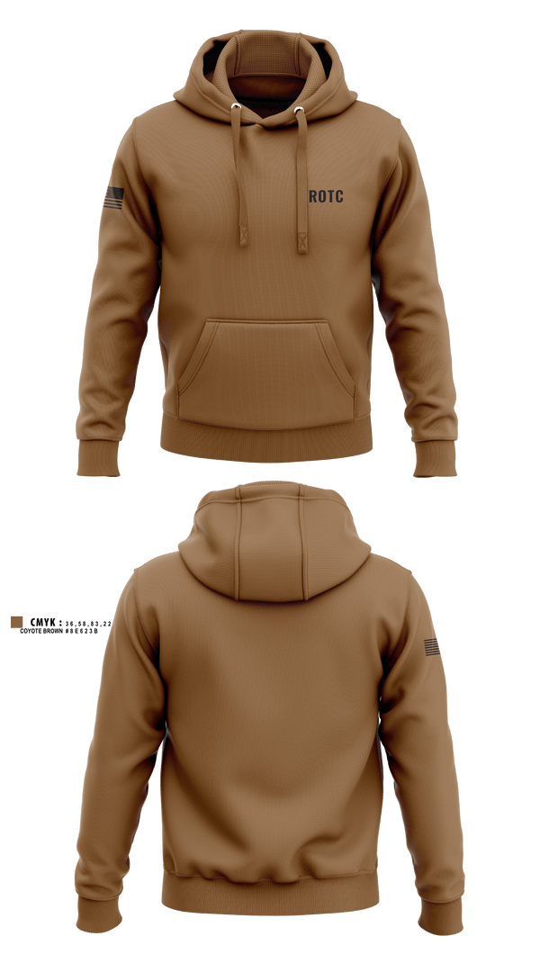 Hoodie, JROTC, Army, Teamtime, Team time, sublimation, custom sports apparel, team uniforms, spirit wear, spiritwear, sports uniforms, custom shirts, team store, custom team store, fundraiser sports, apparel fundraiser