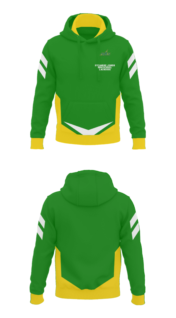 Hoodie, Sycamore Junior High School Lacrosse, Men's Lacrosse, Teamtime, Team time, sublimation, custom sports apparel, team uniforms, spirit wear, spiritwear, sports uniforms, custom shirts, team store, custom team store, fundraiser sports, apparel fundraiser