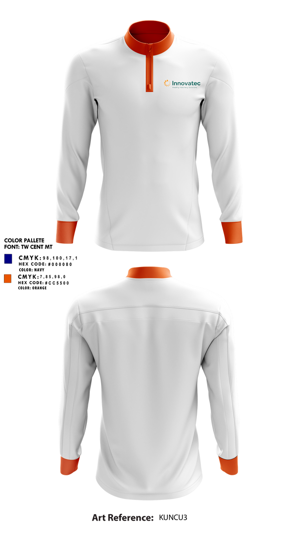 Quarter Zip Jacket, Innovatec, , Teamtime, Team time, sublimation, custom sports apparel, team uniforms, spirit wear, spiritwear, sports uniforms, custom shirts, team store, custom team store, fundraiser sports, apparel fundraiser