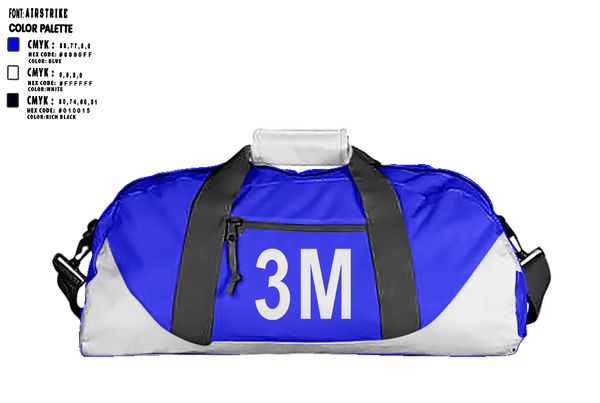 Duffle Bag, Triple-M, , Teamtime, Team time, sublimation, custom sports apparel, team uniforms, spirit wear, spiritwear, sports uniforms, custom shirts, team store, custom team store, fundraiser sports, apparel fundraiser