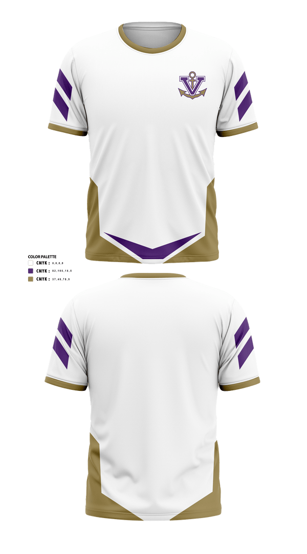 Short Sleeve Performance Shirt, Vermilion High School Golf, Golf, Teamtime, Team time, sublimation, custom sports apparel, team uniforms, spirit wear, spiritwear, sports uniforms, custom shirts, team store, custom team store, fundraiser sports, apparel fundraiser