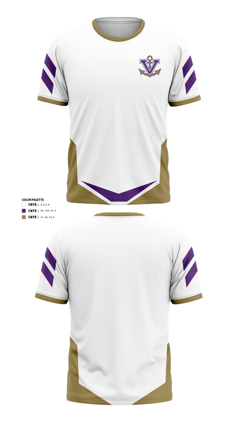 Short Sleeve Performance Shirt, Vermilion High School Golf, Golf, Teamtime, Team time, sublimation, custom sports apparel, team uniforms, spirit wear, spiritwear, sports uniforms, custom shirts, team store, custom team store, fundraiser sports, apparel fundraiser