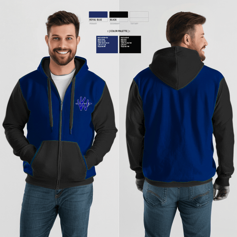 Zip Hoodie, Ketchum Warriors, Football, Teamtime, Team time, sublimation, custom sports apparel, team uniforms, spirit wear, spiritwear, sports uniforms, custom shirts, team store, custom team store, fundraiser sports, apparel fundraiser