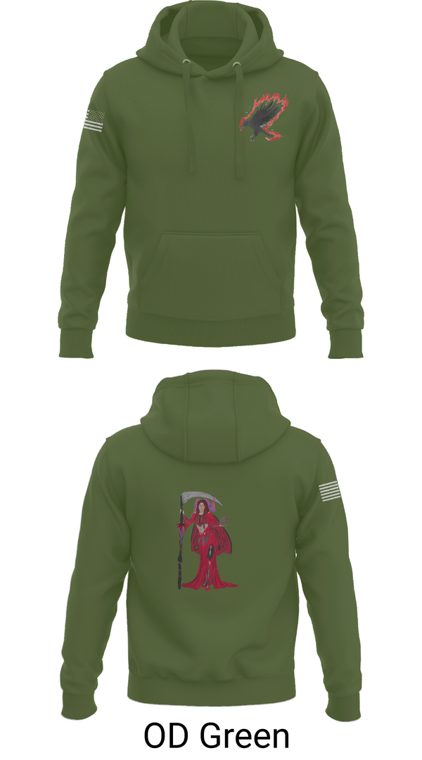Hoodie, A Co. 152 BEB, Army, Teamtime, Team time, sublimation, custom sports apparel, team uniforms, spirit wear, spiritwear, sports uniforms, custom shirts, team store, custom team store, fundraiser sports, apparel fundraiser