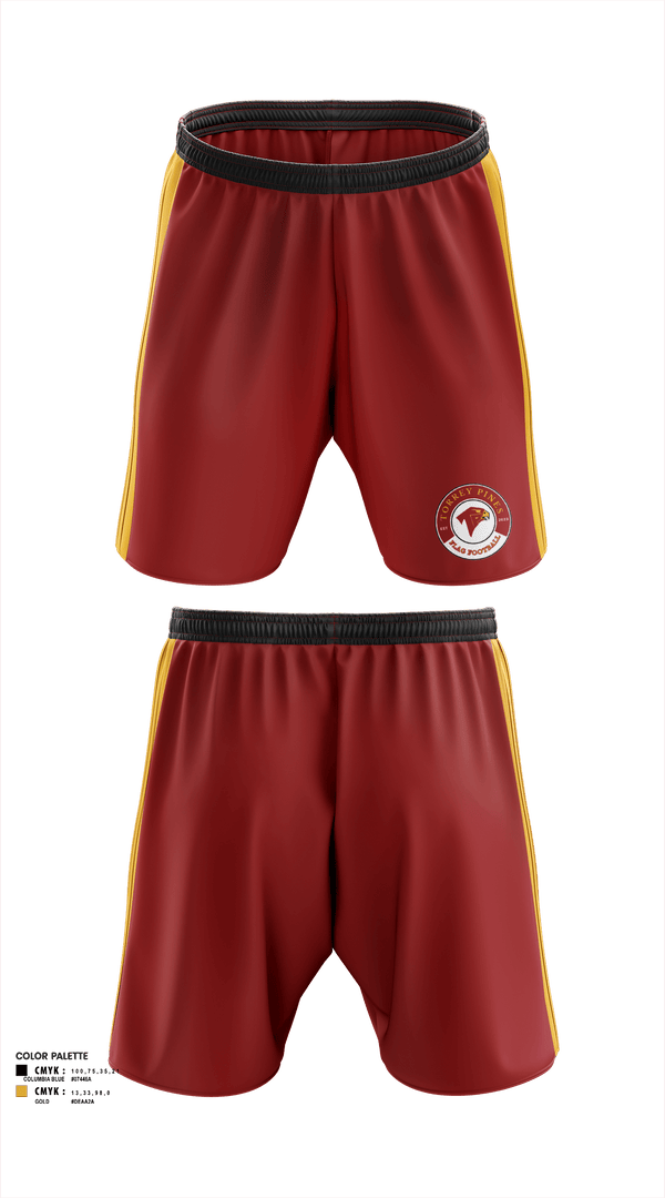 Athletic Shorts With Pockets, Falcons Girls Flag Football, , Teamtime, Team time, sublimation, custom sports apparel, team uniforms, spirit wear, spiritwear, sports uniforms, custom shirts, team store, custom team store, fundraiser sports, apparel fundraiser