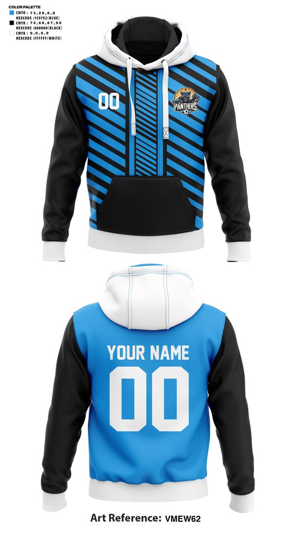 Hoodie, Panthers, Men's Soccer, Teamtime, Team time, sublimation, custom sports apparel, team uniforms, spirit wear, spiritwear, sports uniforms, custom shirts, team store, custom team store, fundraiser sports, apparel fundraiser