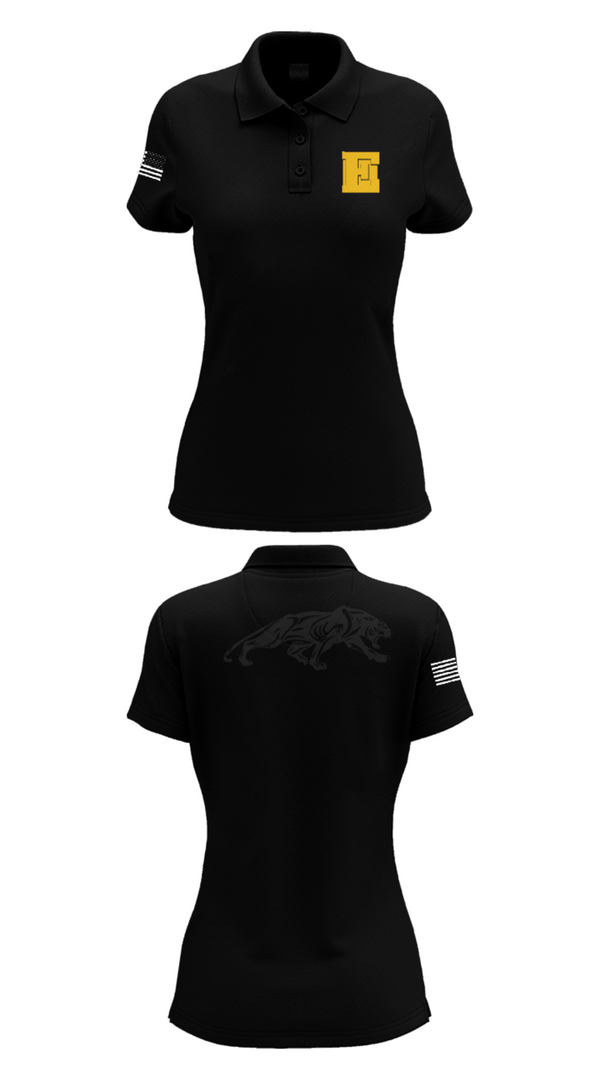 Womens Short Sleeve Performance Polo, Euclid High School Cheer, Cheer, Teamtime, Team time, sublimation, custom sports apparel, team uniforms, spirit wear, spiritwear, sports uniforms, custom shirts, team store, custom team store, fundraiser sports, apparel fundraiser