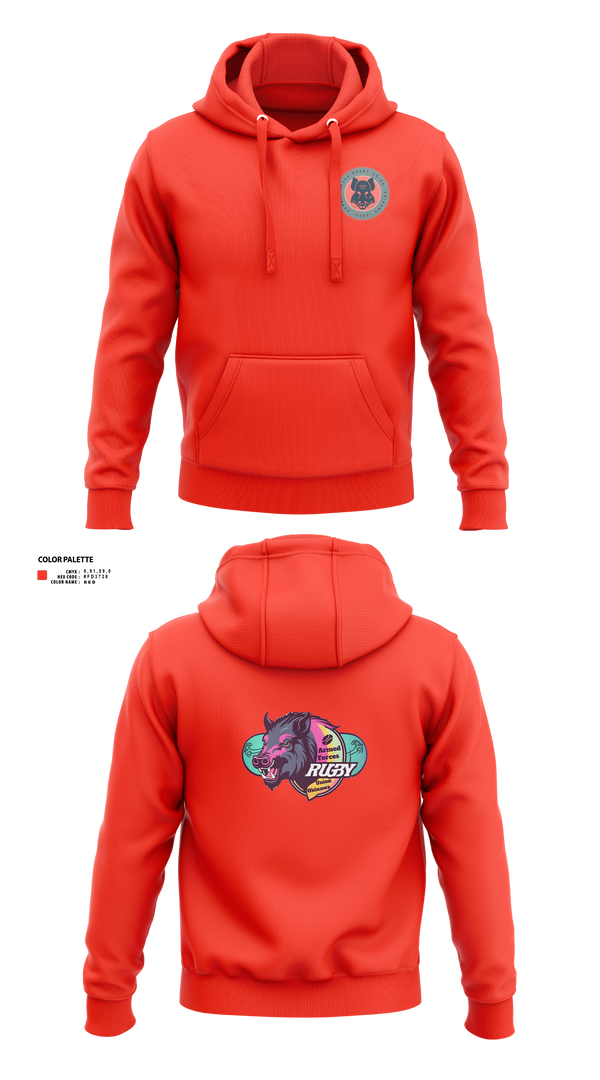 Hoodie, Black Boars, Rugby, Teamtime, Team time, sublimation, custom sports apparel, team uniforms, spirit wear, spiritwear, sports uniforms, custom shirts, team store, custom team store, fundraiser sports, apparel fundraiser