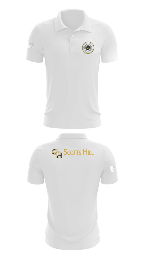 Short Sleeve Performance Polo, Scotts Hill High School Band, Spirit Store, Teamtime, Team time, sublimation, custom sports apparel, team uniforms, spirit wear, spiritwear, sports uniforms, custom shirts, team store, custom team store, fundraiser sports, apparel fundraiser