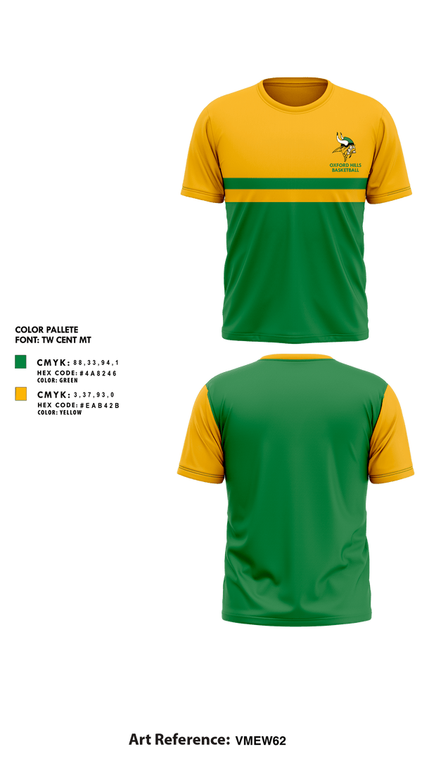 Short Sleeve Performance Shirt, Oxford Hills Comprehensive High School Basketball, Men's Basketball, Teamtime, Team time, sublimation, custom sports apparel, team uniforms, spirit wear, spiritwear, sports uniforms, custom shirts, team store, custom team store, fundraiser sports, apparel fundraiser