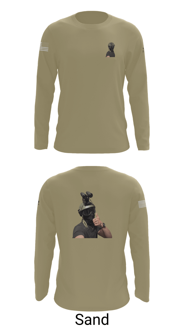 Long Sleeve Performance Shirt, 1st marine divison, , Teamtime, Team time, sublimation, custom sports apparel, team uniforms, spirit wear, spiritwear, sports uniforms, custom shirts, team store, custom team store, fundraiser sports, apparel fundraiser