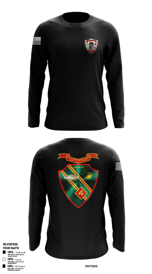 Long Sleeve Performance Shirt, Det. 4 Tows and Scouts 4th Tank Battalion, , Teamtime, Team time, sublimation, custom sports apparel, team uniforms, spirit wear, spiritwear, sports uniforms, custom shirts, team store, custom team store, fundraiser sports, apparel fundraiser