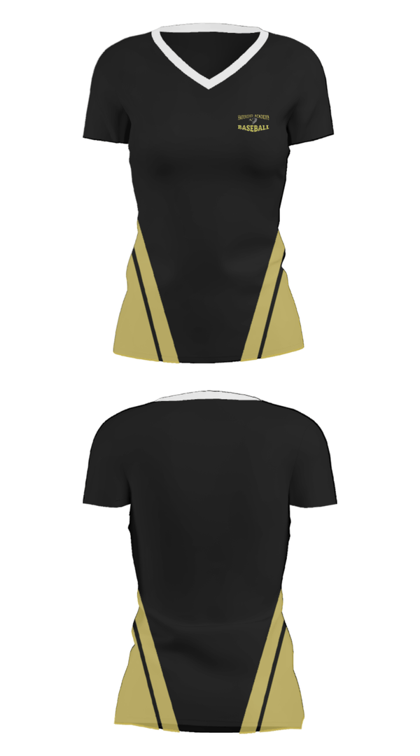 Women's Short Sleeve Vneck Shirt, Hammond Academy Of Science & Tech Baseball, Baseball, Teamtime, Team time, sublimation, custom sports apparel, team uniforms, spirit wear, spiritwear, sports uniforms, custom shirts, team store, custom team store, fundraiser sports, apparel fundraiser