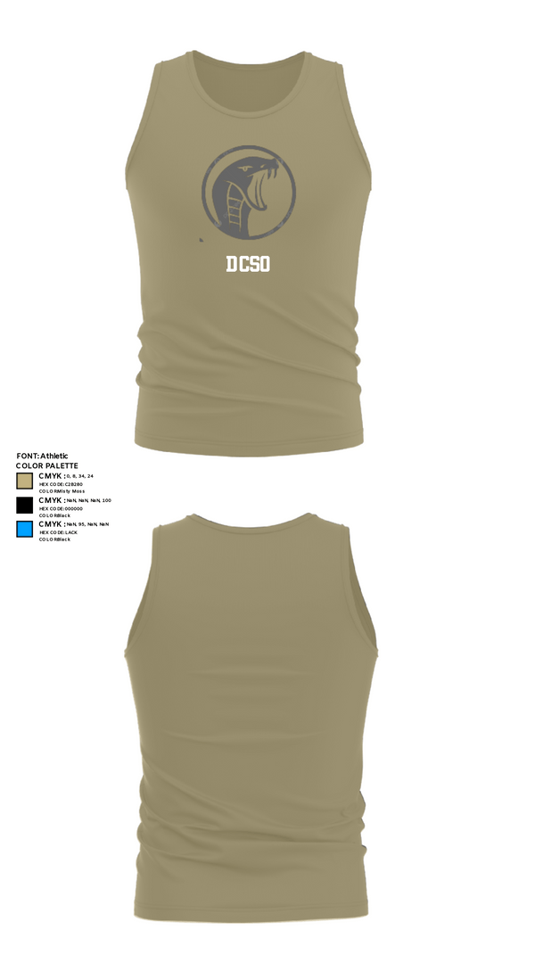 Tank Top, DCSO, Police, Teamtime, Team time, sublimation, custom sports apparel, team uniforms, spirit wear, spiritwear, sports uniforms, custom shirts, team store, custom team store, fundraiser sports, apparel fundraiser