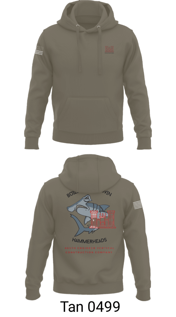 Hoodie, 465 EVCC, Army, Teamtime, Team time, sublimation, custom sports apparel, team uniforms, spirit wear, spiritwear, sports uniforms, custom shirts, team store, custom team store, fundraiser sports, apparel fundraiser