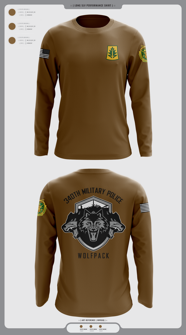 Long Sleeve Performance Shirt, 340th mp, , Teamtime, Team time, sublimation, custom sports apparel, team uniforms, spirit wear, spiritwear, sports uniforms, custom shirts, team store, custom team store, fundraiser sports, apparel fundraiser