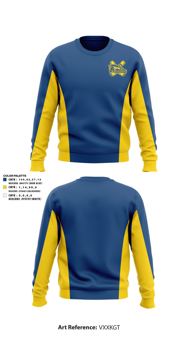 Crew Neck Sweatshirt, Mustangs, Bowling, Teamtime, Team time, sublimation, custom sports apparel, team uniforms, spirit wear, spiritwear, sports uniforms, custom shirts, team store, custom team store, fundraiser sports, apparel fundraiser